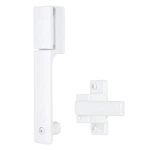 新品 未使用 Weis MFG LOCK-ONブラック グリップ ピスト Wright Products Alto Free Hanging Push Button Latch White VF338WH