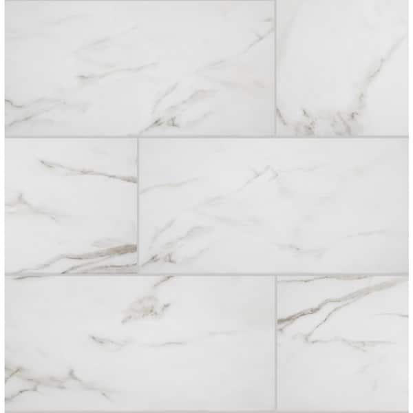 Emser Latitude 11-Pack Taupe Porcelain Border Tile (12-in x 12-in)