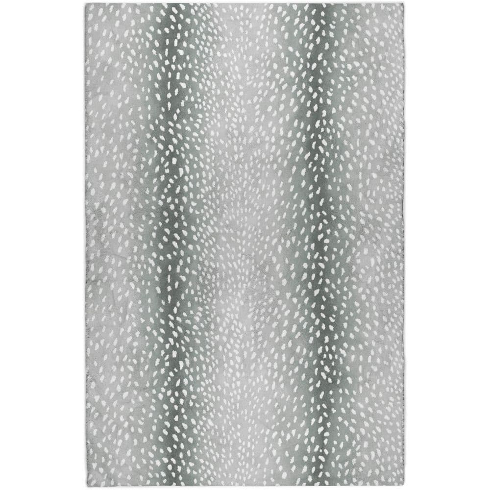Dream Shag Premium Machine Washable Abstract ADS44 Gray 10 ft. x 14 ft. Area Rug price history on PriceWatchPro