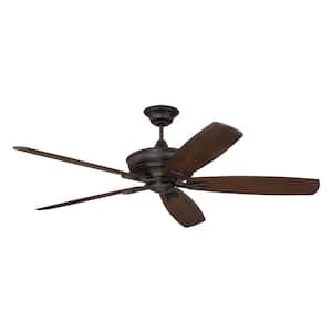 Santori 60 in. Espresso Finish Ceiling Fan w/Remote Control, Smart Wi-Fi Enabled, works with Alexa & Smart Home Devices