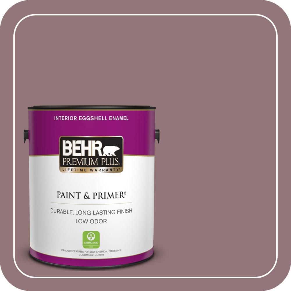1 gal. #110F-5 Phantom Hue Eggshell Enamel Low Odor Interior Paint & Primer price history on PriceWatchPro