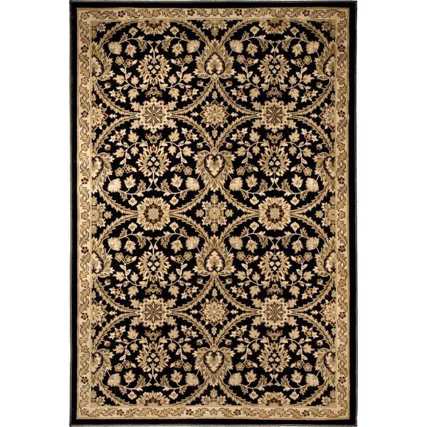 Unbranded Fabris Gainsboro Grey 5 ft. 3 in. x 7 ft. 6 in. Area Rug