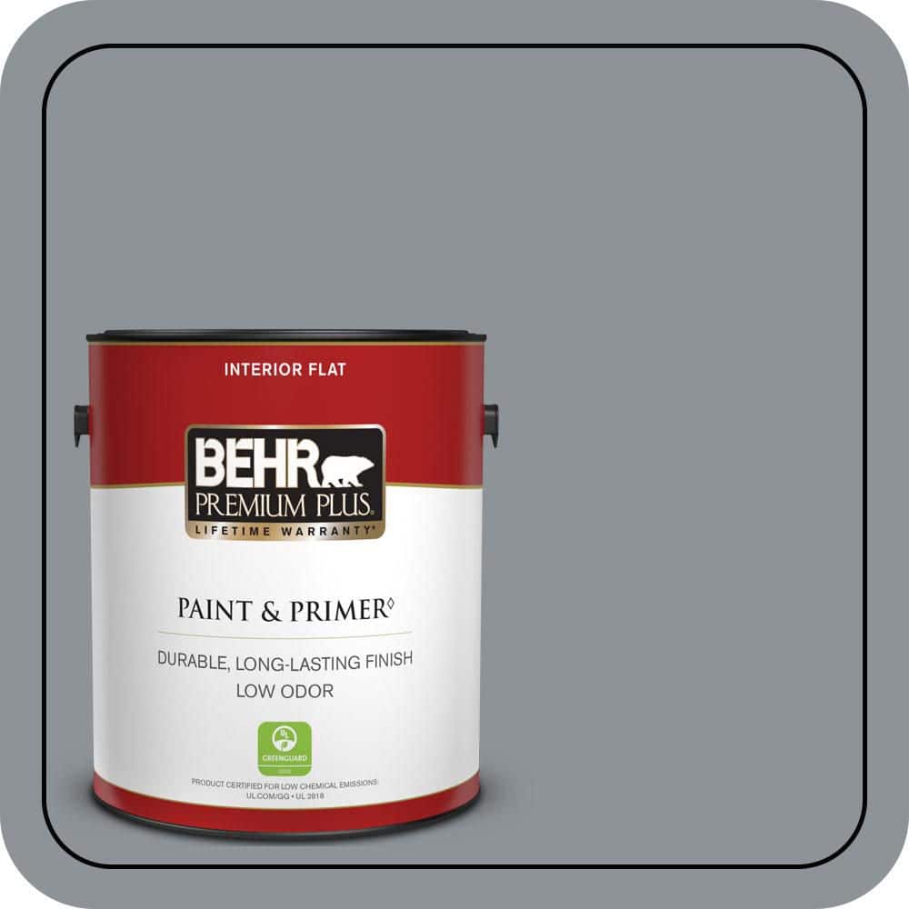 1 gal. #PPU18-04 Dark Pewter Flat Low Odor Interior Paint & Primer price history on PriceWatchPro