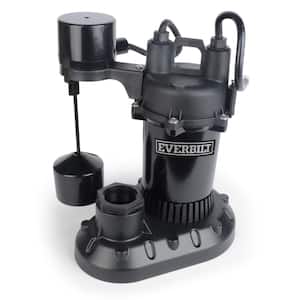 1/4 HP Aluminum Sump Pump with Vertical Switch
