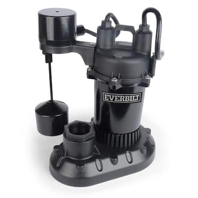 K2 Pumps SPA03301VDK 1/3 HP Sump Pump with Direct-in Vertical Switch.