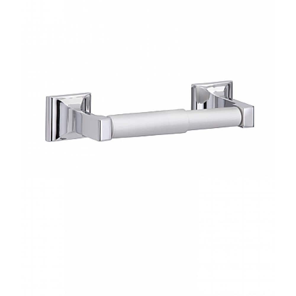 7.5-in. x 3-in.Wall-Mount Toilet Paper Roll Holder Chrome Stainless Steel 1