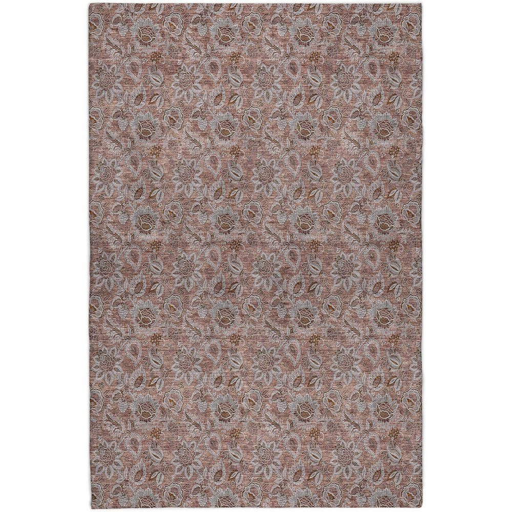 Dream Shag Premium Machine Washable Abstract ADS661 Copper 9 ft. x 12 ft. Area Rug price history on PriceWatchPro