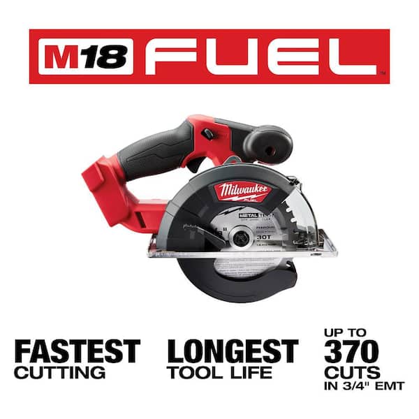 M18 FUEL 18V Lithium-Ion Brushless Cordless Metal Cutting 5-3/8 in. Circular Saw (Tool-Only) w/ Metal Saw Blade