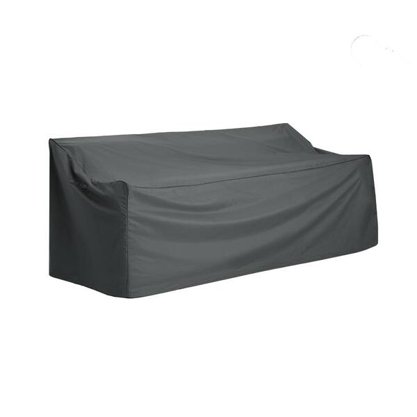Unbranded Dark Gray Outdoor 3-Seater Sofa Cover, Waterproof Weather-Resistant Patio Furniture Covers