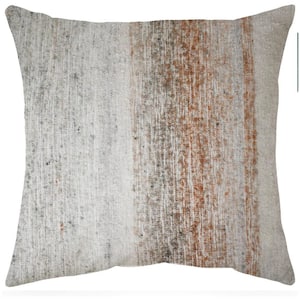 18 in. x 18 in. Woven Outdoor Multi-Recyled Polyester Throw Pillow
