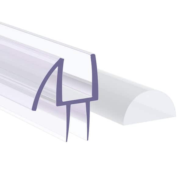 Shower Door Bottom Seal Acrylic Shower Threshold 36 in. Suitable for 3/8 in. Glass