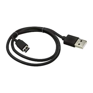 Disk Lighting 24 in. Black Connector Cord