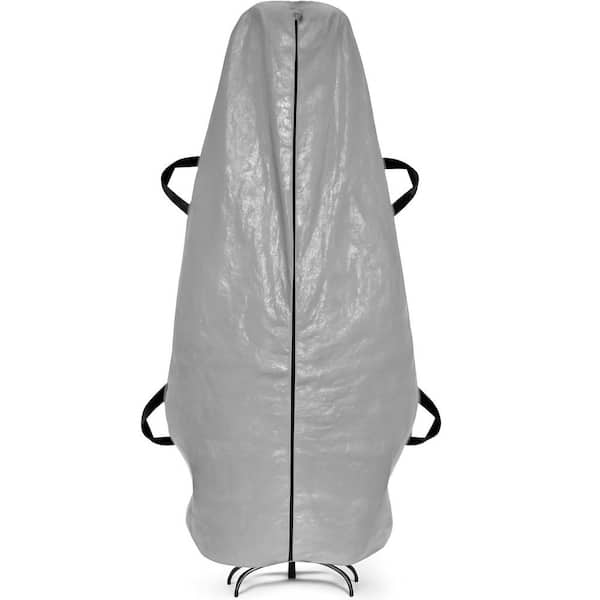 9 ft. Christmas Tree Storage Bag-Tear-Resistant PE Material, Grey with 4 Reinforced Handles, Holiday Storage