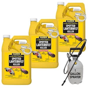 1 Gal. Spotted Lanternfly Killer with 1 Gal. Tank Sprayer (3-Pack)