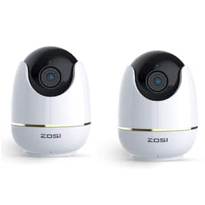 2K 3MP Pan and Tilt Wireless Home Security Camera with 2-Way Audio, AI Human Detection Local/Cloud Storage