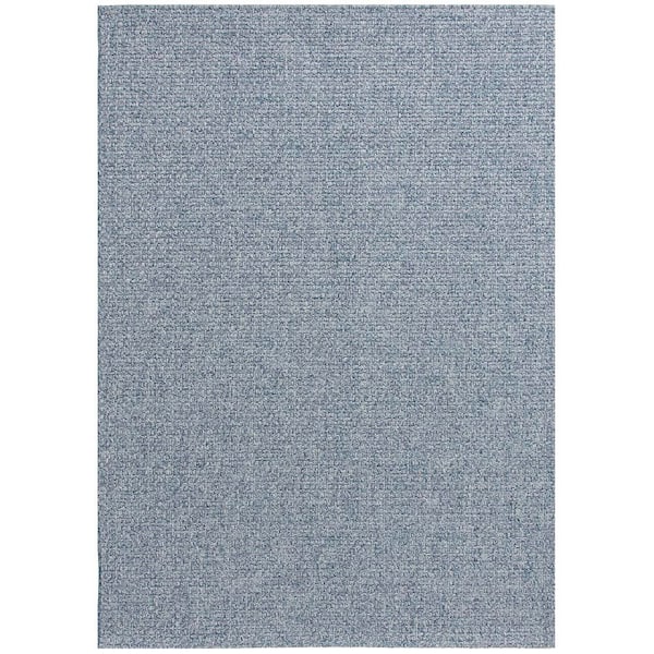 Blocton 6 ft. x 9 ft. Blue Area Rug
