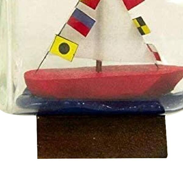 AUTHENTIC MODELS Adele in Multi-Color Boat In A Bottle Kit Games ...