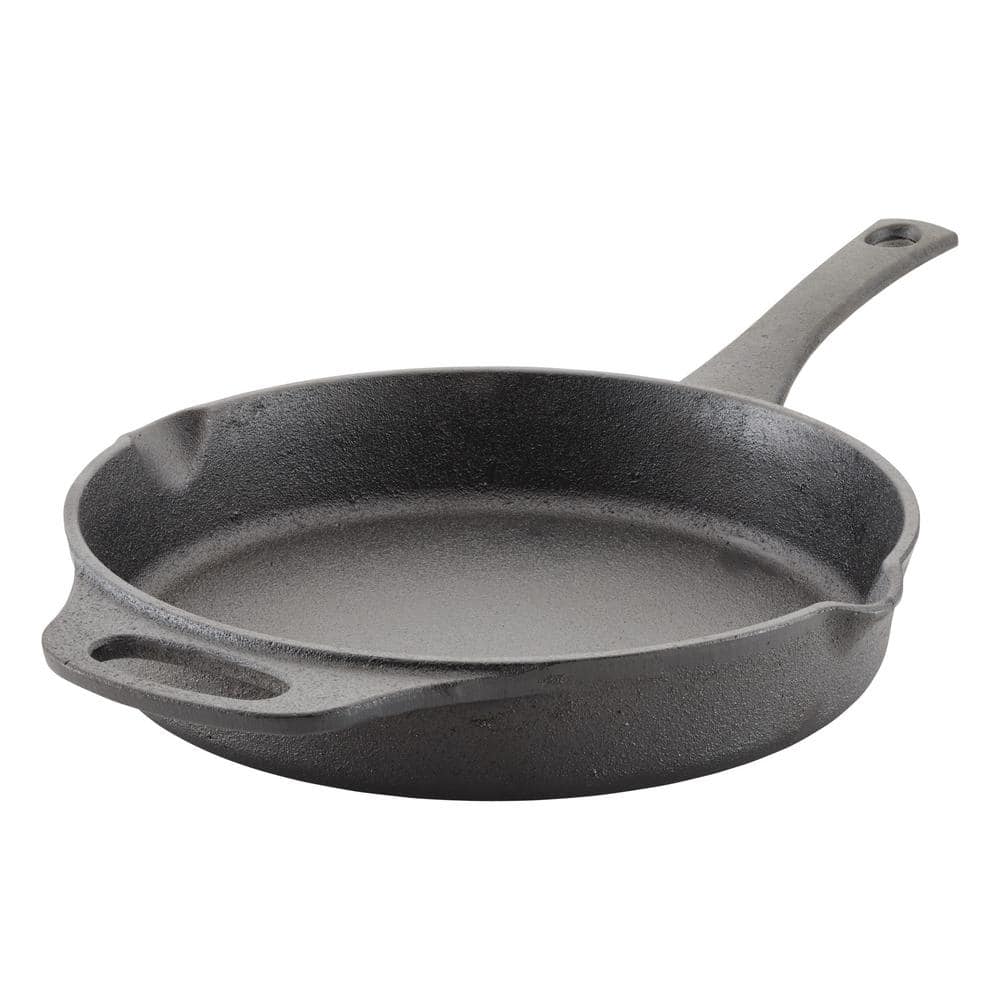 1 Piece Choice 15 inch Pre-Seasoned Cast Iron Skillet with Helper Handle