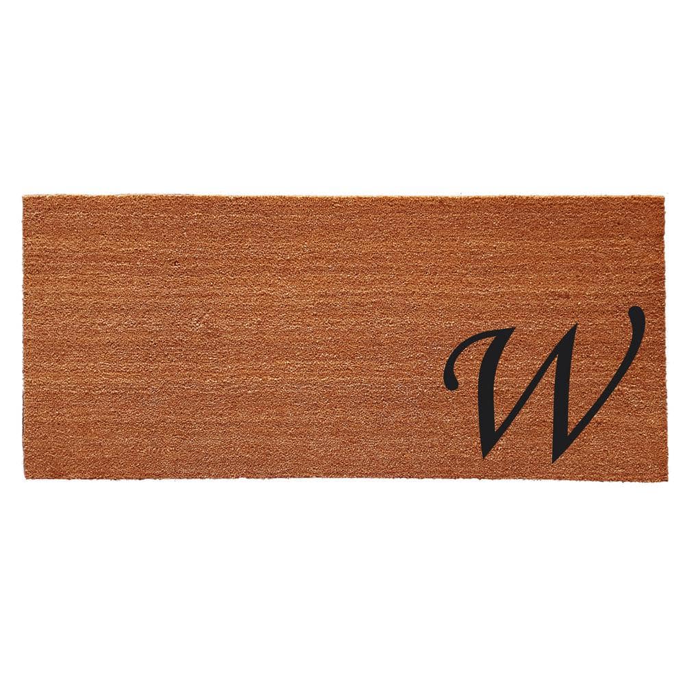 Urban Chic 36 in. x 72 in. Monogram W Door Mat price history on PriceWatchPro