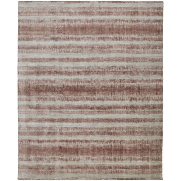 HomeRoots 2 ft. x 8 ft. Tan, Ivory Abstract Area Rug