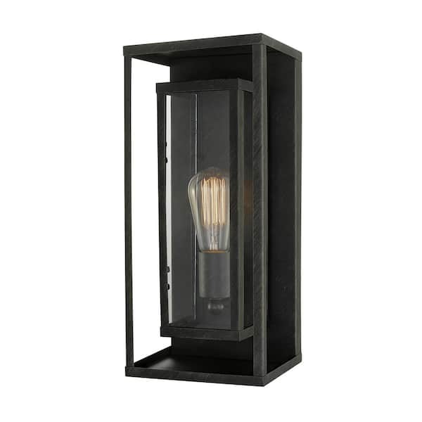 Globe Electric Montague Bronze Rustic Outdoor 1-Light Wall Sconce