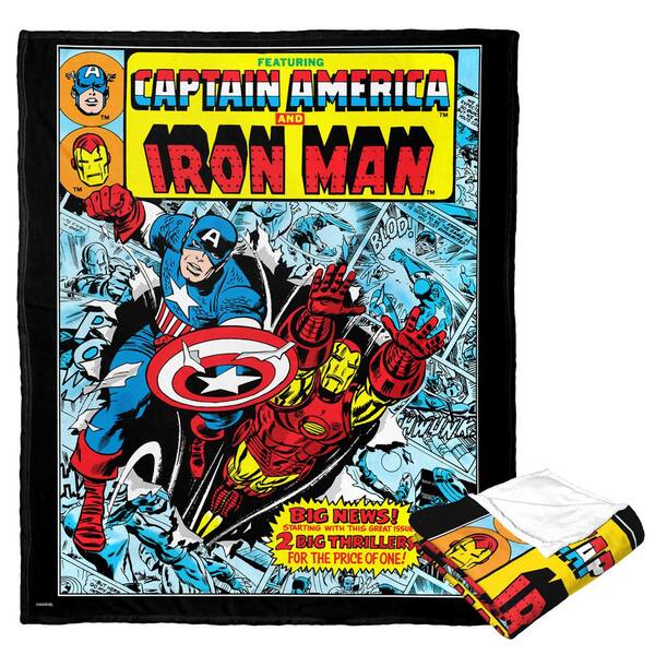 THE NORTHWEST GROUP Marvel Comics Double Feature Silk Touch Throw