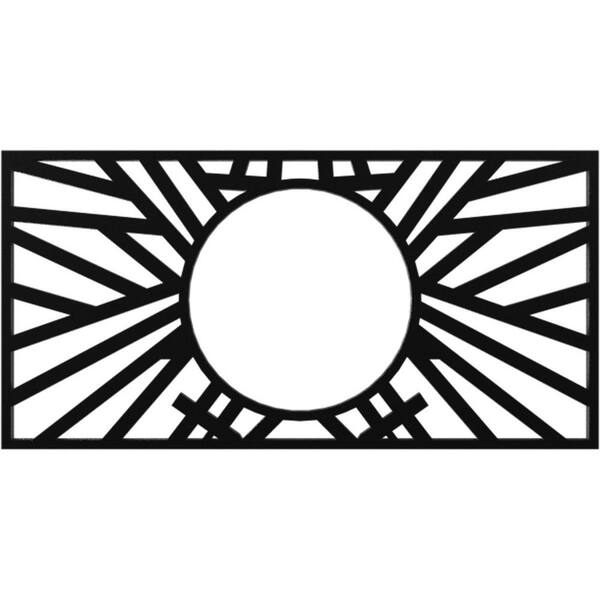 0.5 in. x 20 in. x 10 in PVC Medallion Moulding