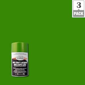 3 oz. Lime Ice Lacquer Spray Paint (3-Pack)