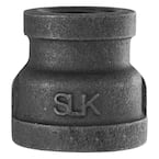 3/4 in. x 1/2 in. Black Iron Reducing Coupling