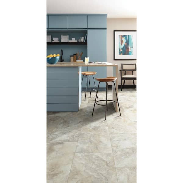 Vista Rocklyn 20 MIL x 12 in. W Waterproof Click Lock Vinyl Tile Flooring (15.83 sq.sf/case)