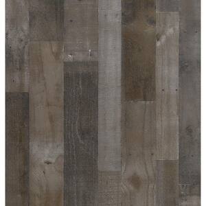 3.5 mm x 48 in. x 96 in. Weathered Grey Plank MDF Panel
