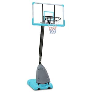 Height Adjustable 7.5 to 10 ft. Basketball Hoop 44 in. Backboard Portable Basketball Goal System