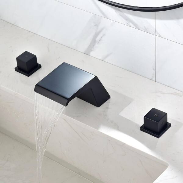 Freestanding Tub Filler Free Standing Bathtub Faucets Atte Black Dual - View #9