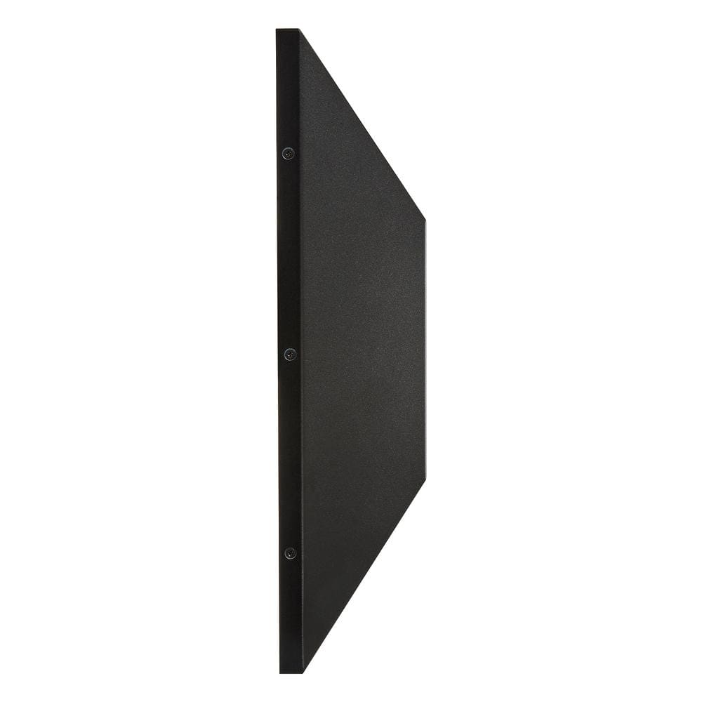 Black Matte LED Outdoor Wall Sconce with Tunable White Light