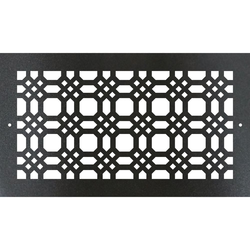 Metal Screw-In Floor Register. Duct Opening 6x10 (Overall 8x12) - Gemstone Design price history on PriceWatchPro