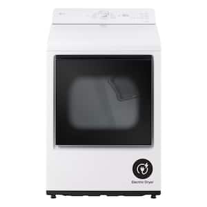 7.3 cu. ft. Vented Electric Dryer with Wi-fi and AI Sensor Dry in Alpine White