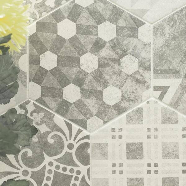 MSI Encaustic Patternia Hexagon 7 in. x 8 in. Matte