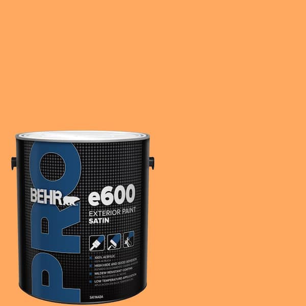 1 gal. #270B-5 Melon Satin Exterior Paint