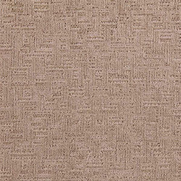 Home Decorators Collection Corry Sound  - Verona - Brown 38 oz. Polyester Pattern Installed Carpet