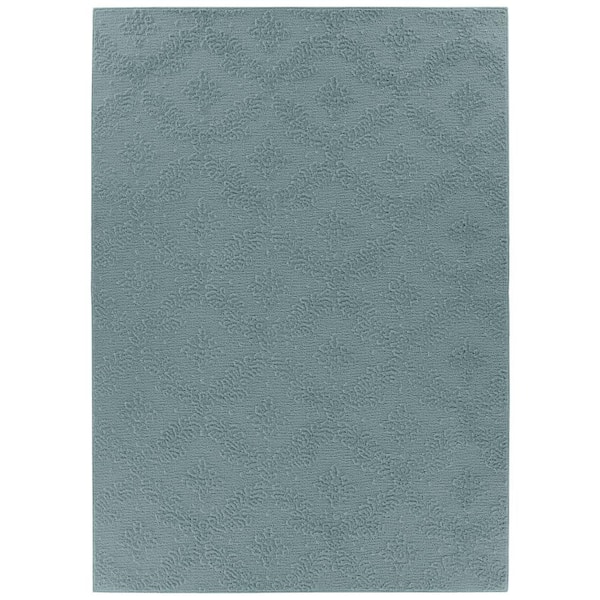 Garland Rug Charleston Seafoam 9 ft. x 12 ft. Area Rug
