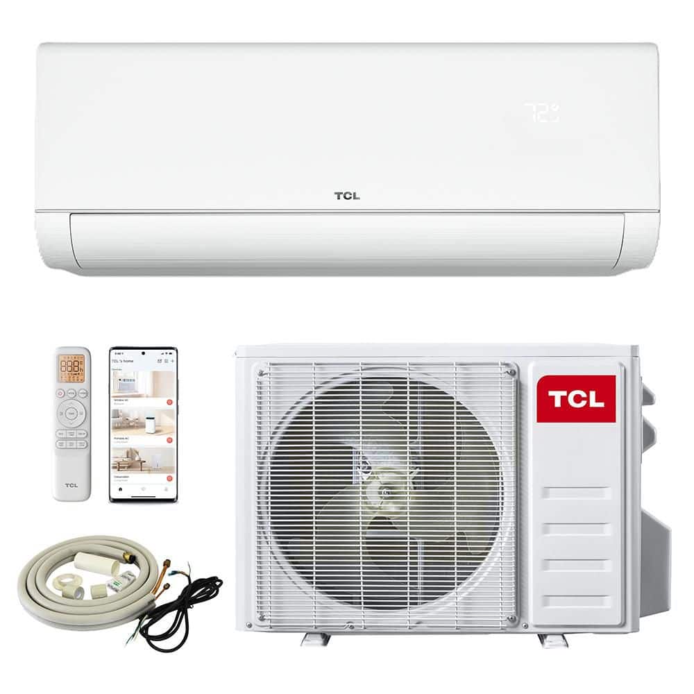 Low Ambient 1-Zone 12,000 BTU 23 SEER2 Ductless Mini Split Heat Pump Air Conditioner System w/ 16 ft. Lines 230-Volt price history on PriceWatchPro