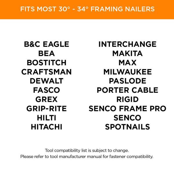 3 1/2" X .120 Ring Shank Strip Nails Hot Dip Galvanized