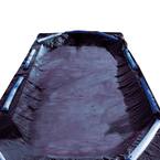 8-Year 30 ft. x 50 ft. Rectangle Black Economy In-Ground Winter Pool Cover