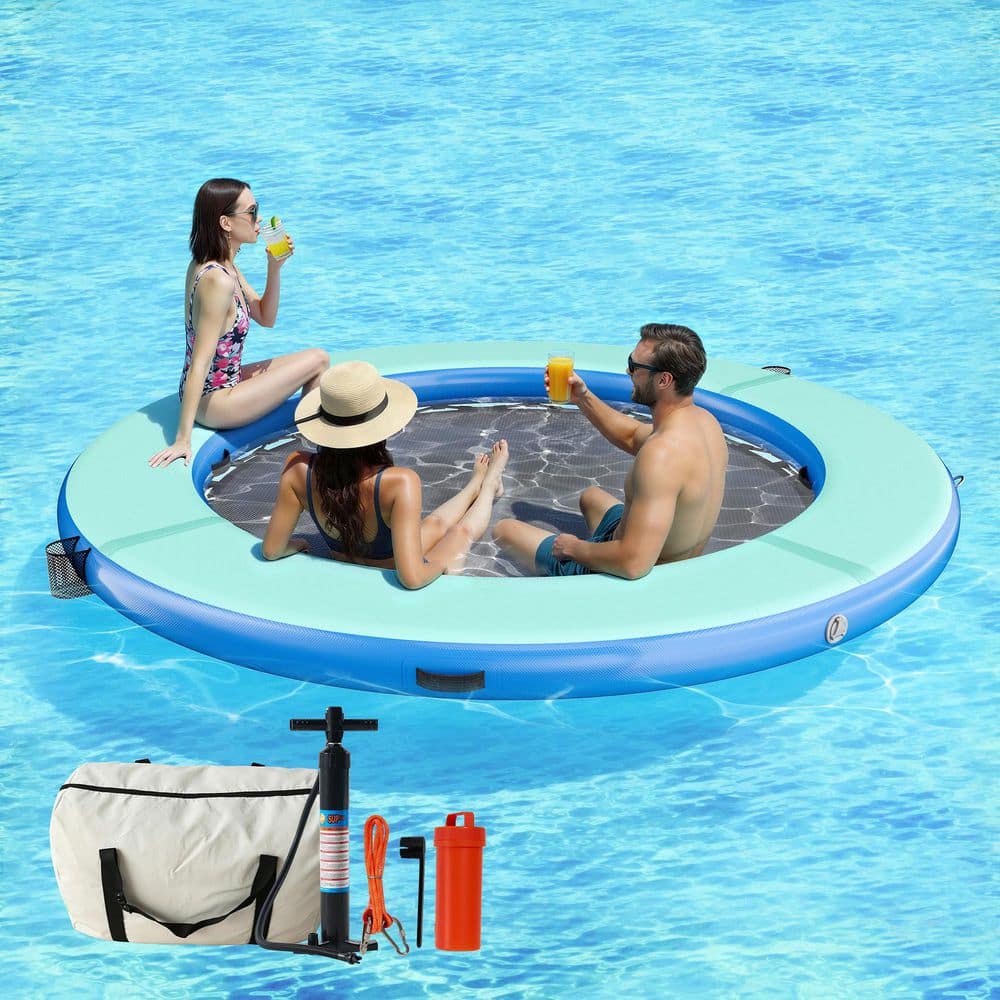 Summer Float Series 8 ft. Inflatable Green Water Hammock Dock price history on PriceWatchPro
