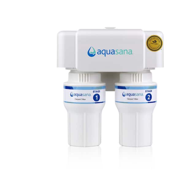 Under Sink Drinking Water Filter : 2-Stage : WQA Certified to Reduce up to 99.99% of 78 Contaminants