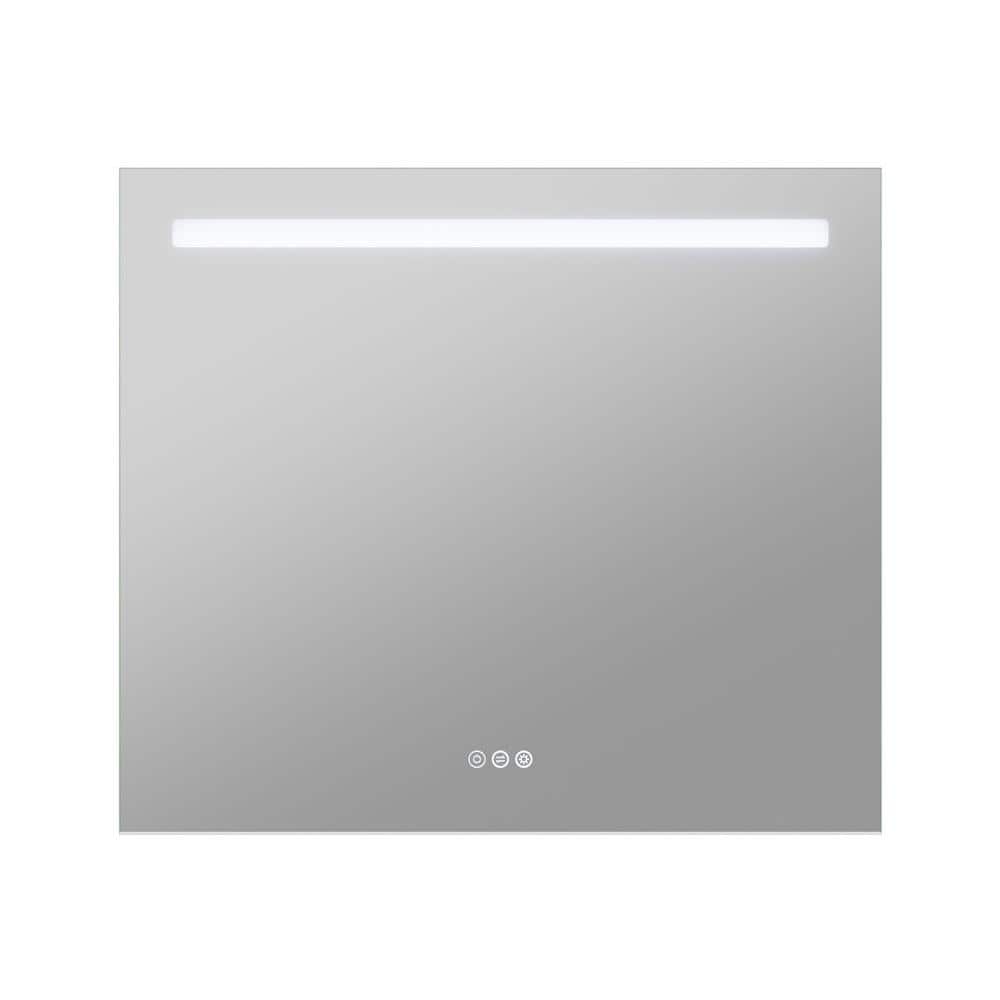 32-Inch Frameless LED Bathroom Vanity Mirror with Defogger