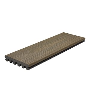 1 in. x 5.5 in. x 16 ft. Enhance Naturals Coastal Bluff Grooved Edge Composite Decking Board