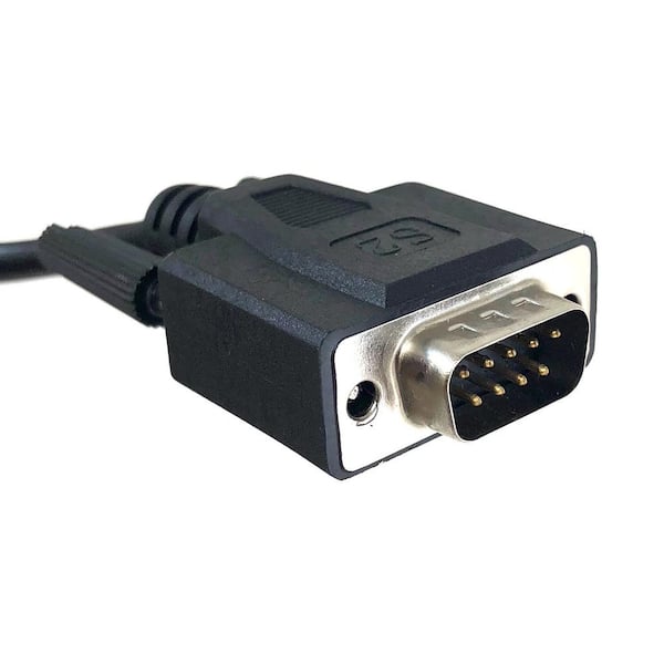 E07-162 Inc Micro Connectors Plug and Play USB to Dual Serial DB9 Adapter Windows 10 / Win 8/ 7/ XP/ Vista / Mac 