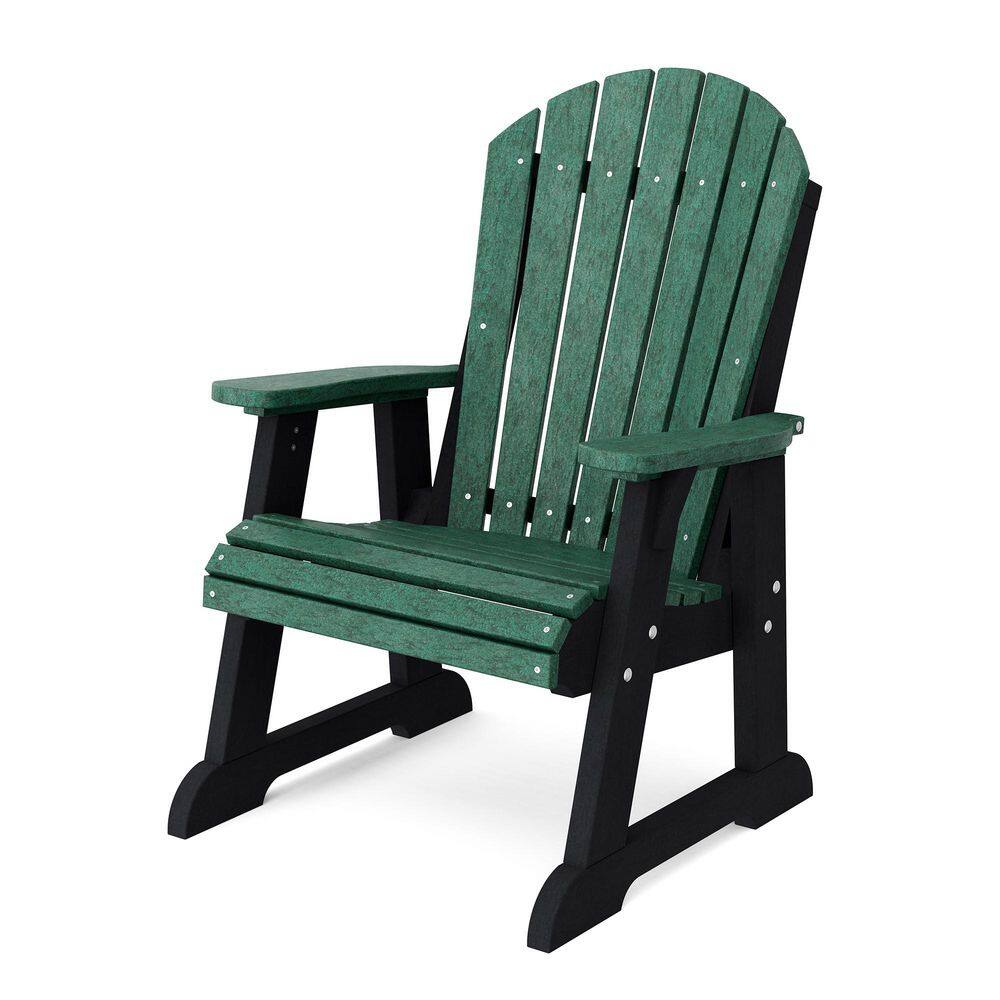 Heritage Turf Green and Black Plastic Outdoor High Fan Back Chair price history on PriceWatchPro