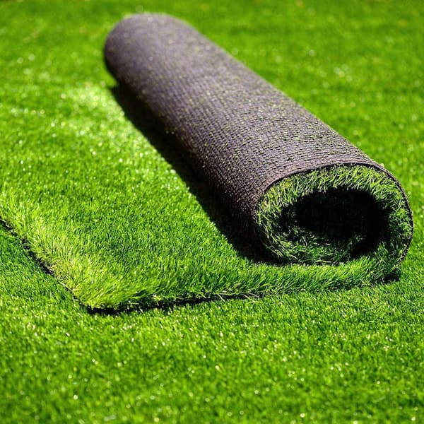 Kingdely 6.6 ft. x 13 ft. Green Artificial Grass Sod